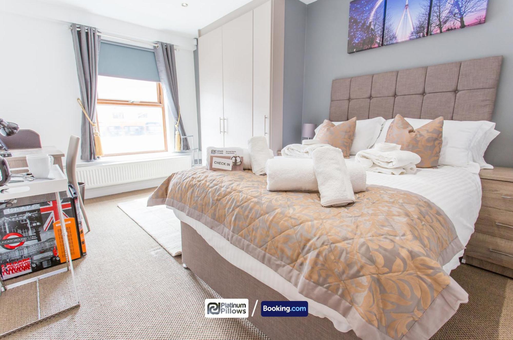 Modern Oxford 4 Bedroom Apartment, Contractor Accommodation, Walkable Into City Centre, Weekly & Monthly Deals Bagian luar foto